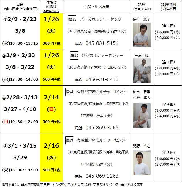 講座予定詳細